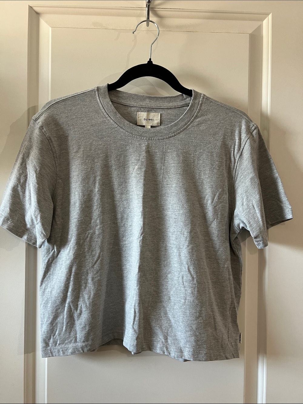 DL1961 Cropped Essential Tee